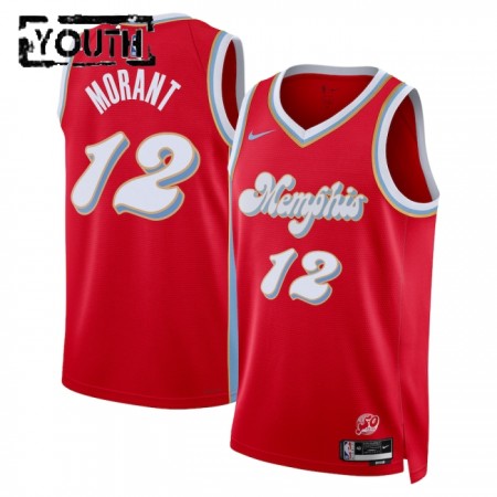 Camiseta Niños NBA Memphis Grizzlies Ja Morant 2024-25 Nike City Edition Rojo Swingman Camiseta Niños NBA Memphis Grizzlies Ja Morant 2024-25 Nike City Edition Rojo Swingman